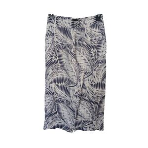 Tahari Linen Floral Beach Pants
